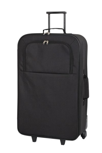 AVR Soft 2 Wheeled Large Suitcase - Black.
